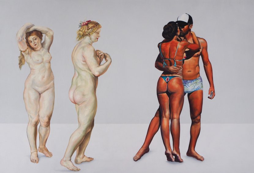 Judgment I, 2019, oil on canvas, 100x150 cm
