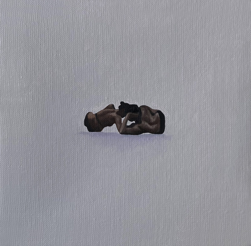 Longing, 2021, oil on canvas, 20x20 cm