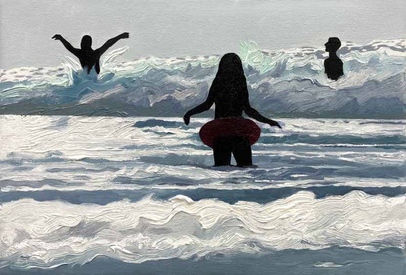 Glare III, 2021, oil on canvas, 20x30 cm