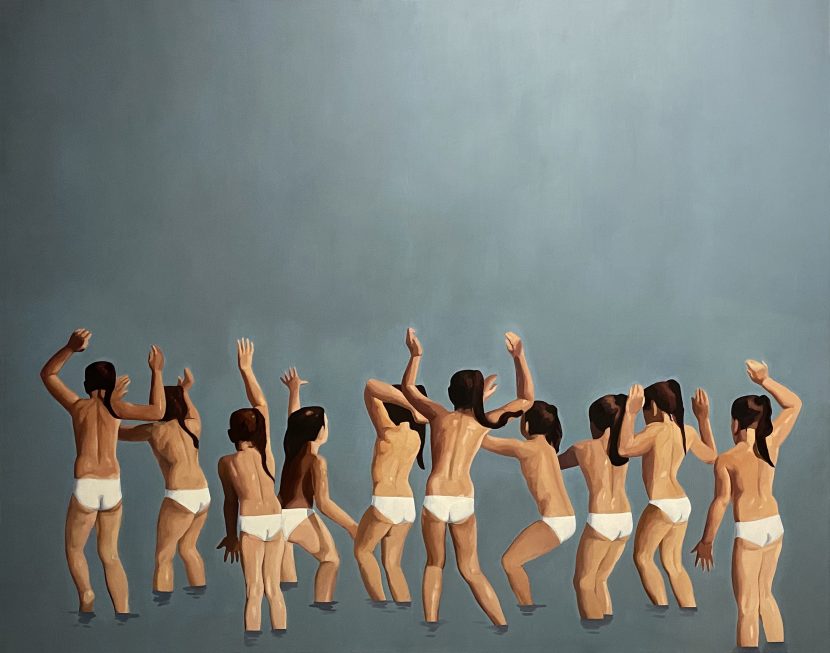 Prayer, 2012, oil on canvas, 200x255 cm