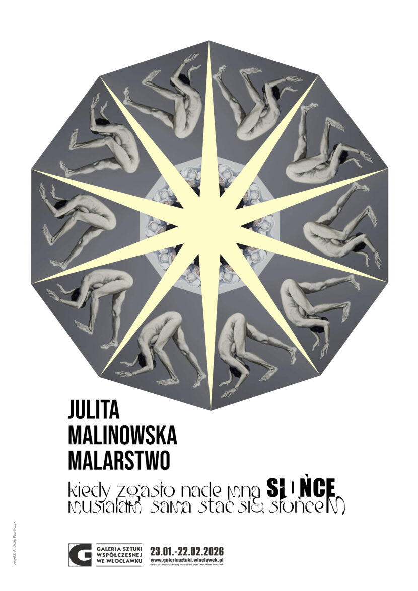 Julita Malinowska plakat do wystawy